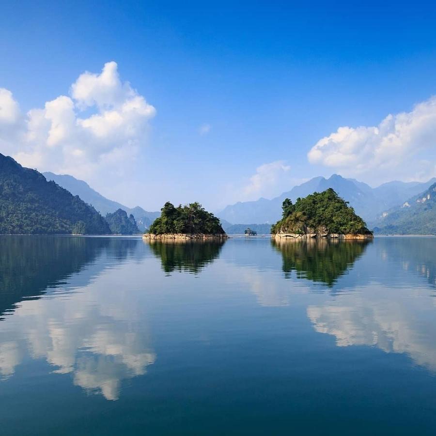Coc Pouc Ba Be Lakeside Bungalow酒店 外观 照片
