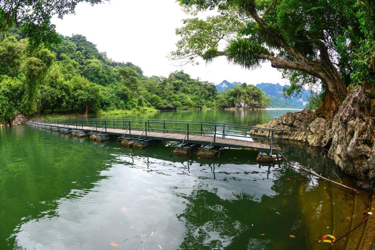 Coc Pouc Ba Be Lakeside Bungalow酒店 外观 照片