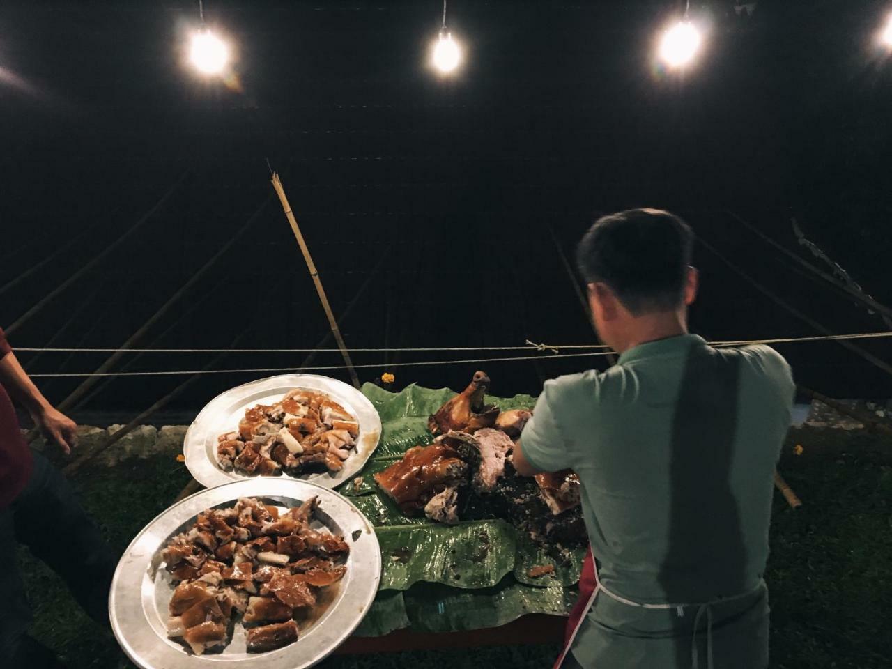 Coc Pouc Ba Be Lakeside Bungalow酒店 外观 照片